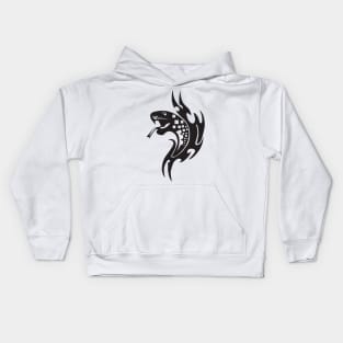 Snake Tattoo Art Kids Hoodie